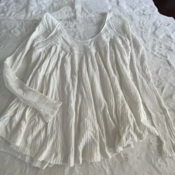 NWT Free People It's Always You long sleeve shirt size extra small XS - Image 4