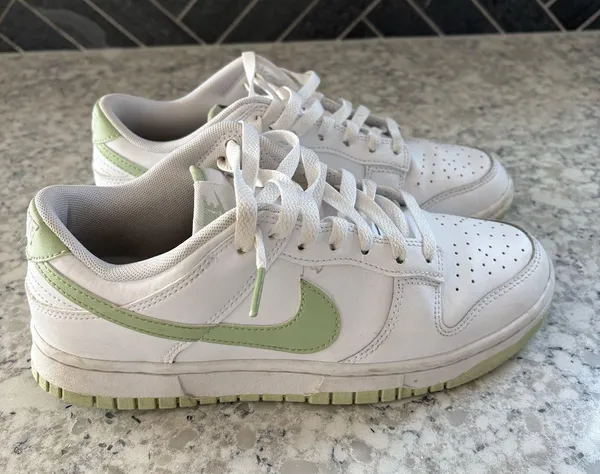 Green Nike Dunk Low  - Image 4