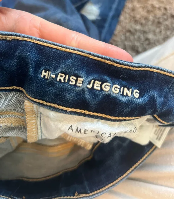 American Eagle Outfitters Ripped Skinnies - Image 4