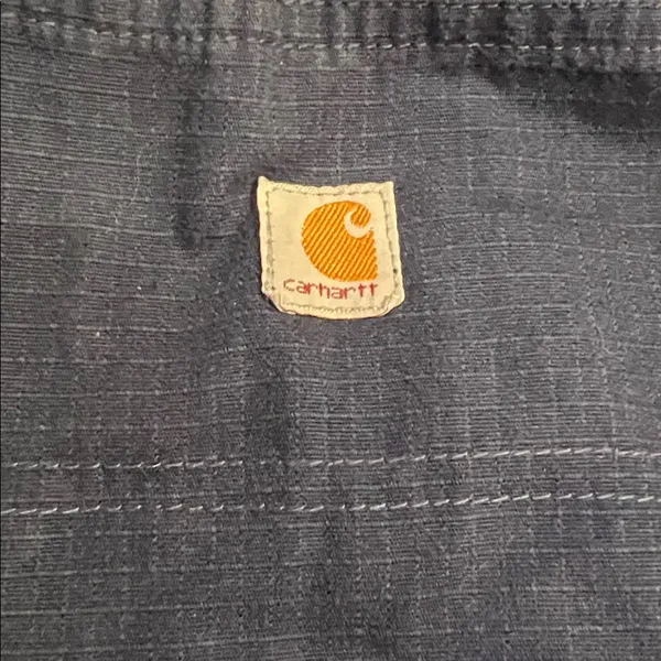Carhartt Scrub Pants Women Sz L Cargo Blue drawstring, medical office - Image 7