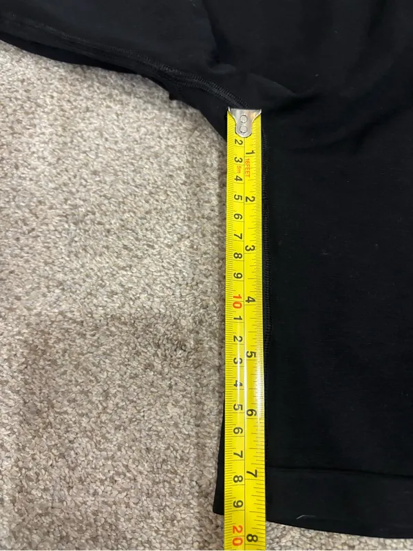 ALPHALETE AMPLIFY GRAVITY BIKER SHORT Mid Waist Crunch Seamless M Black - Image 5