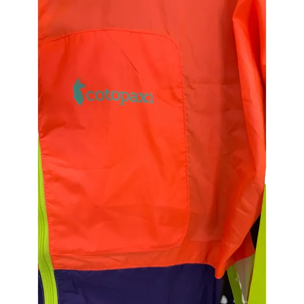 Cotopaxi Teca‎ Windbreaker Full-Zip Boardwalk Colorblock Jacket XS Gorpcore Neon - Image 4