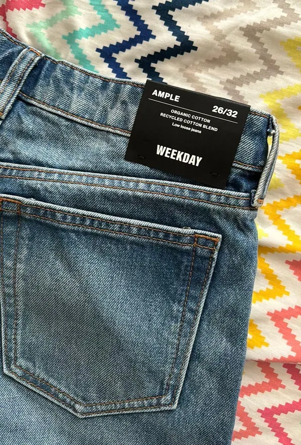 Weekday ASOS Ample Low Rise Baggy Jeans - Image 3