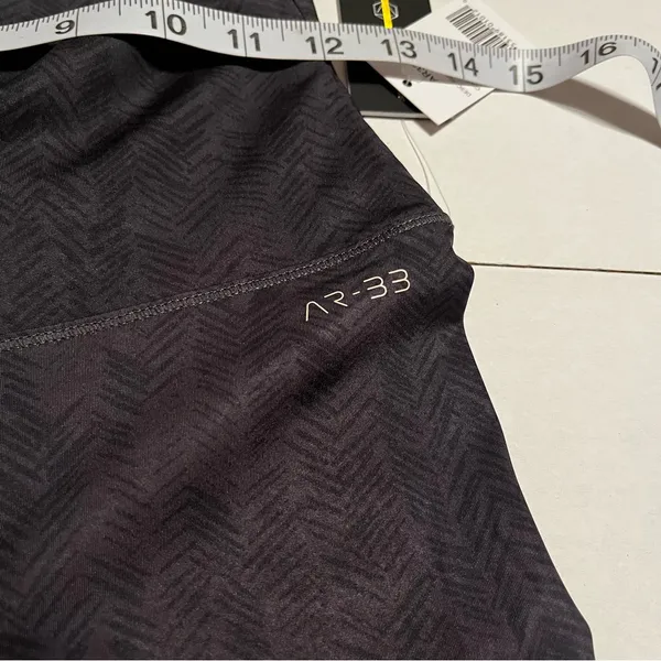 AR-33 Alpha High Waist Gray Purple Ombré Womens‎ SZ Medium Athletic Leggings NEW - Image 8