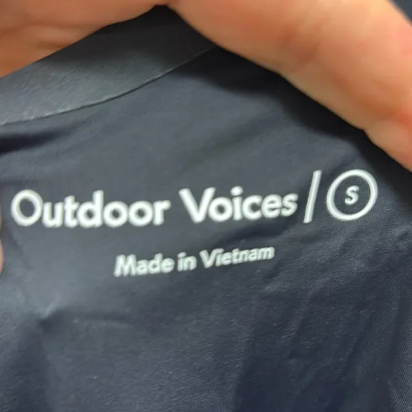 Outdoor Voices Black Athletic Mini Dress Size Small - Image 3