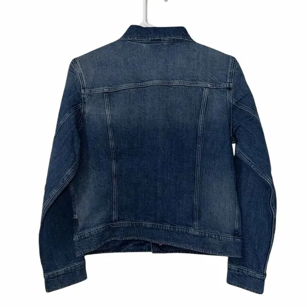 G-star Raw Blue Denim Jeans Stretchy Jacket(Size Small) - Image 4