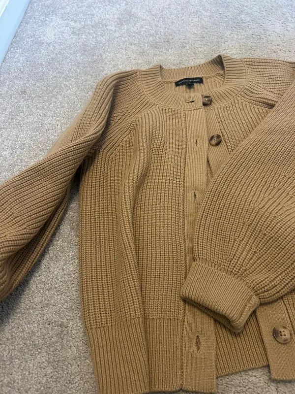 Brown Cardigan Banana Republic - Image 3