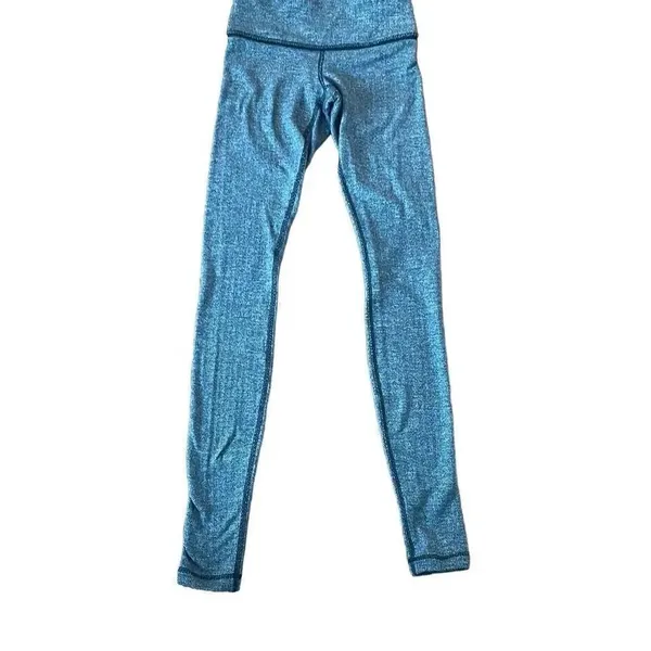 Lululemon houndstooth black piping low rise legging - Image 8