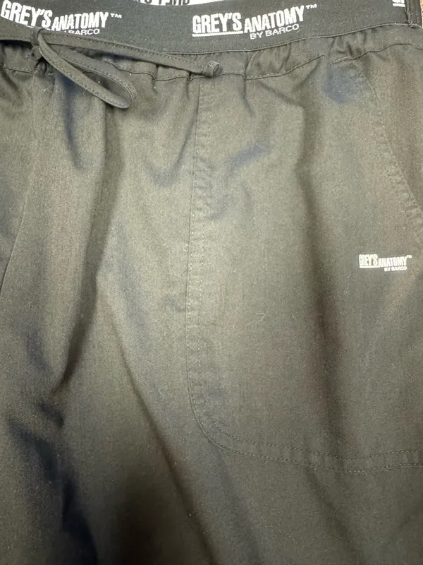 Grey’s Anatomy Active Scrub Pants • Black • XL • EUC - Image 3