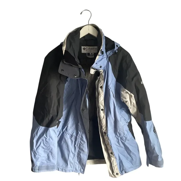 Columbia Winter Jacket Ski Jacket Omni Tech Waterproof Breathable Hooded Women L - Image 2