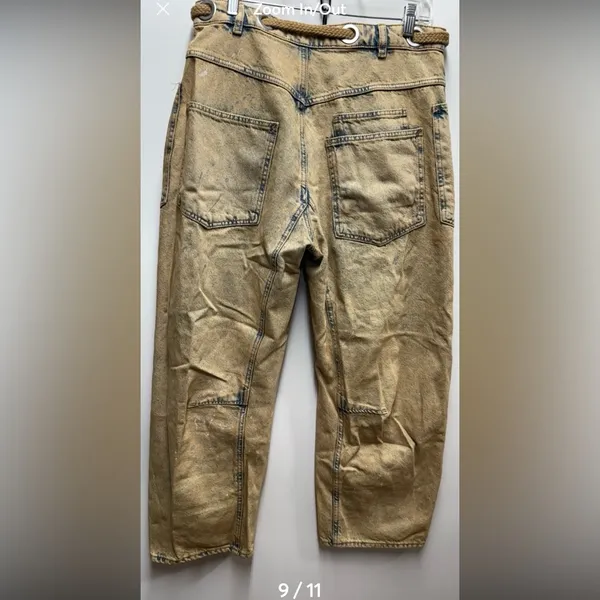 We The Free Moxie Pull On Barrel Jeans. Size 27” - Image 9