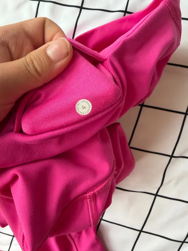 Woman’s Lululemon Sonic Pink Align Leggings Size 4. New With Tags. - Image 7