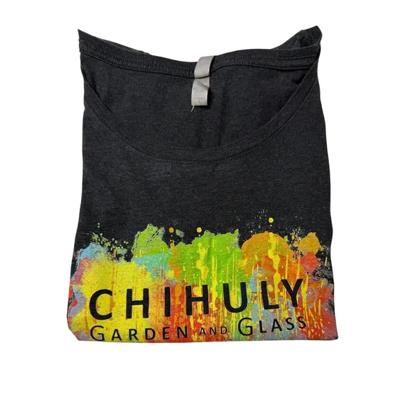 Chihuly Garden and Glass Graphic Tee Large Seattle Museum Art Shirt - Image 5