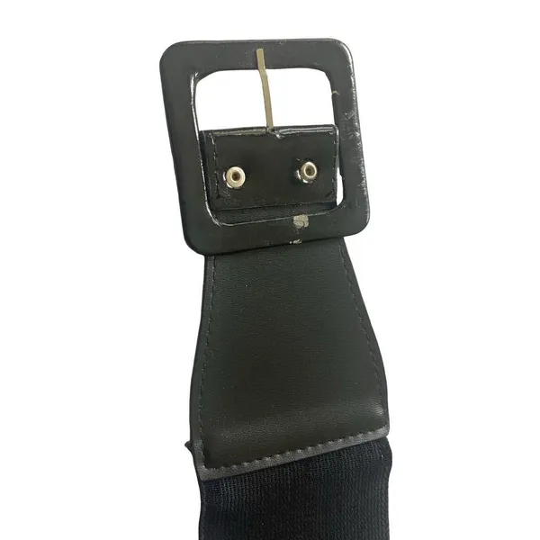 Wide Elastic Belt Black - Image 3