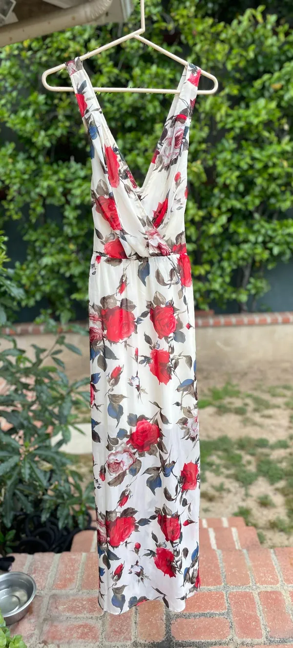 Leshop floral dress sz m - Image 5