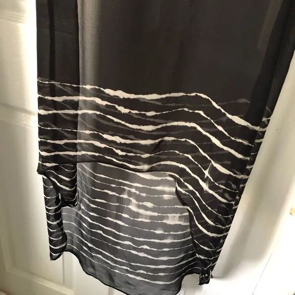 Zara high-low sheer midi dress, size xs - Image 7
