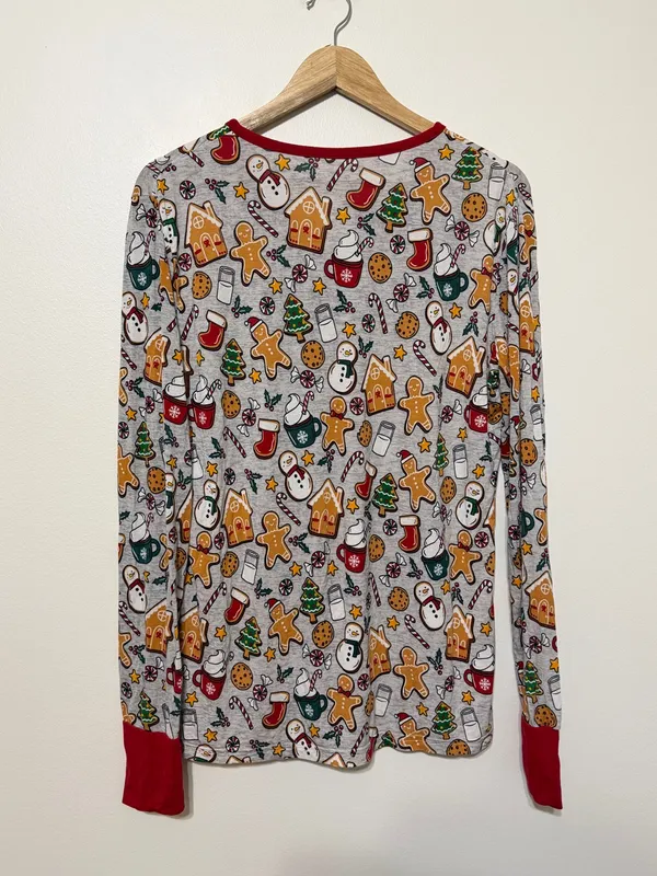 Little Sleepies Women’s Holiday Treats Pajama Top Size Small Bamboo Christmas - Image 5