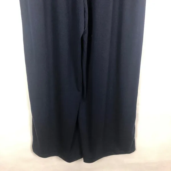 Women's Short Sleeve Blue Jumpsuit Size Medium - Image 14