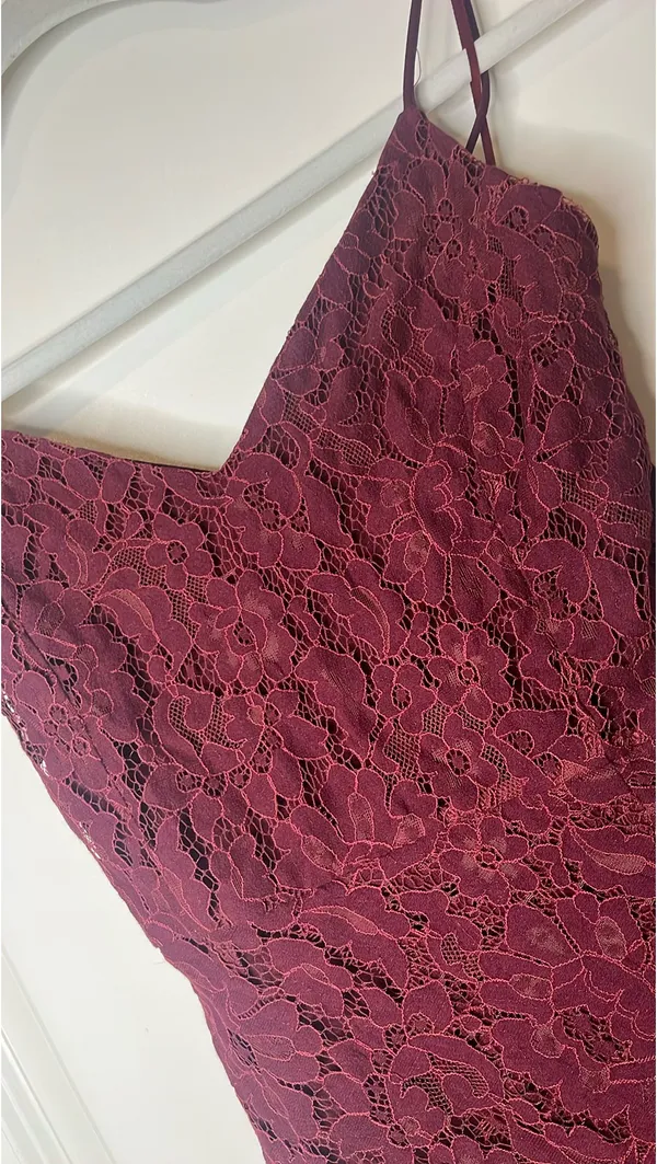 Blue Blush Dress Lace - Image 2