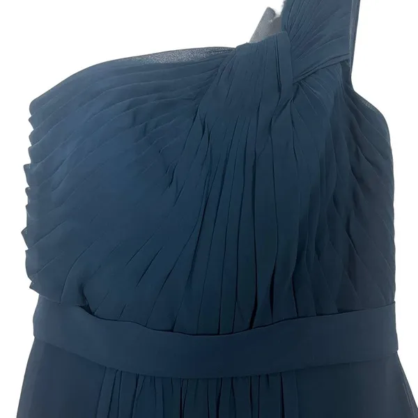 AZAZIE One Shoulder Navy Blue Maxi Dress Size XS - Image 5