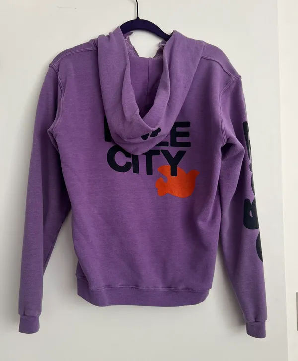 Freecity Women’s Purple Hoodie - Image 3