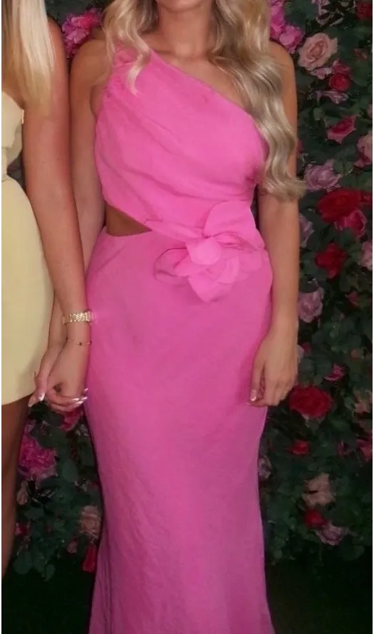 Hazel and Olive Pink Maxi Dress - Image 3