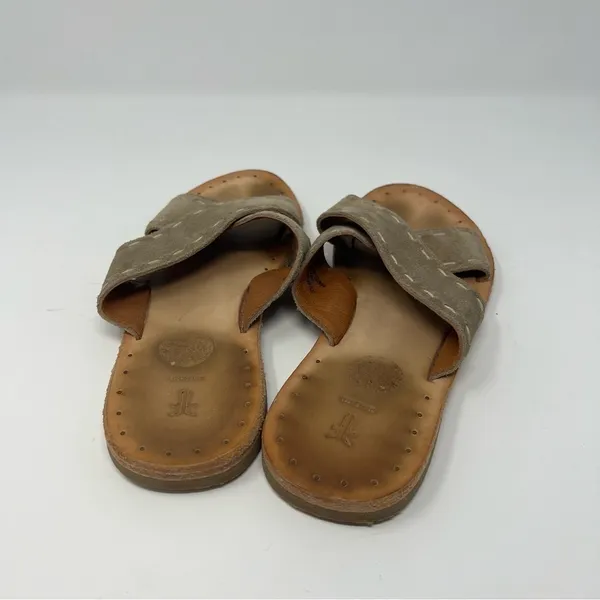Frye Ally Criss‎ Cross Leather Sandals Sz 6.5 - Image 5