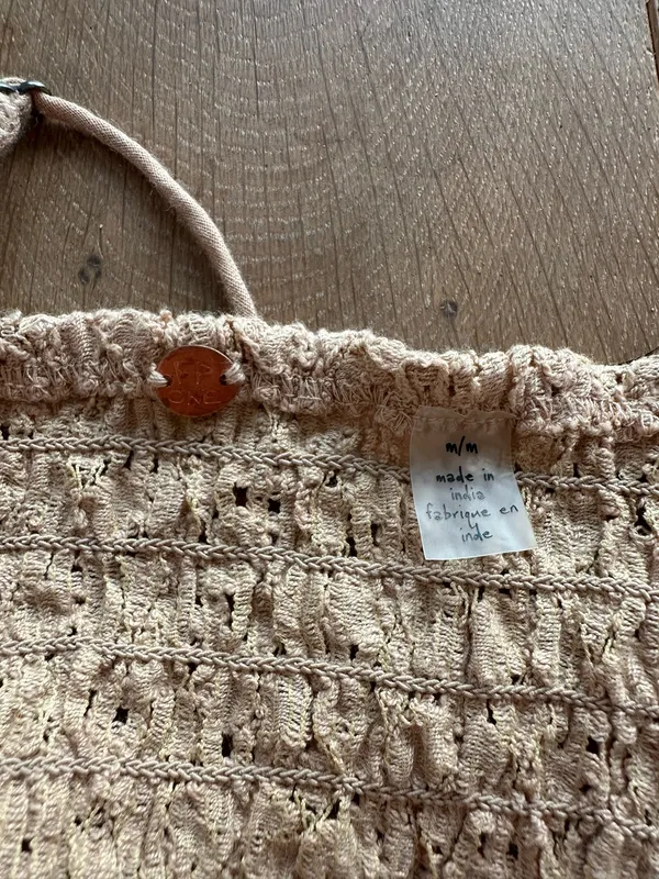 Tan Lace Free People Bralette - Image 4