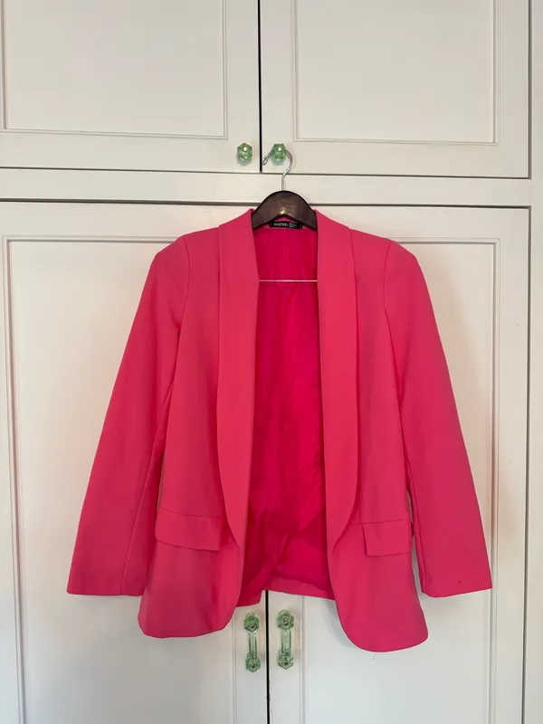 Pink Blazer Size 4 - Image 3