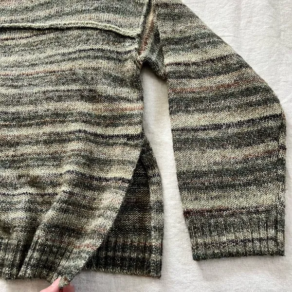 Cleo + Wolf Wool Sweater Green - Image 5