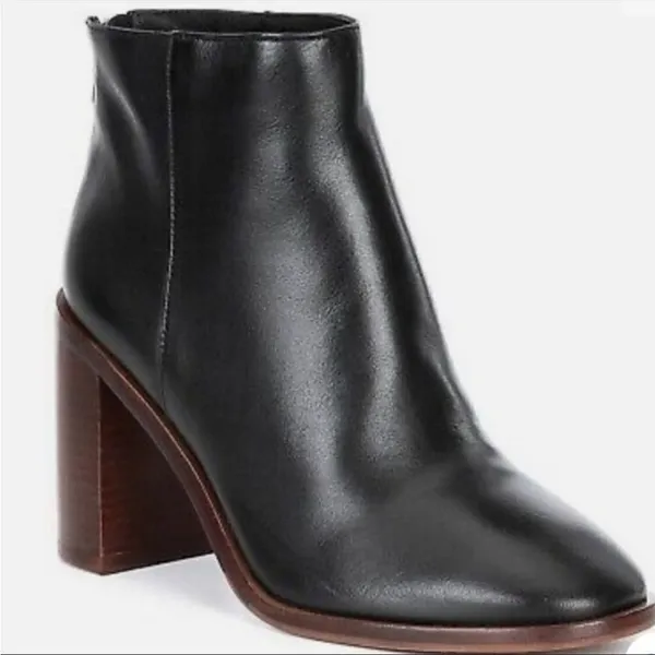 ✨ Antonio Melani Cammden Casual Leather Block Heel Booties✨ - Image 2