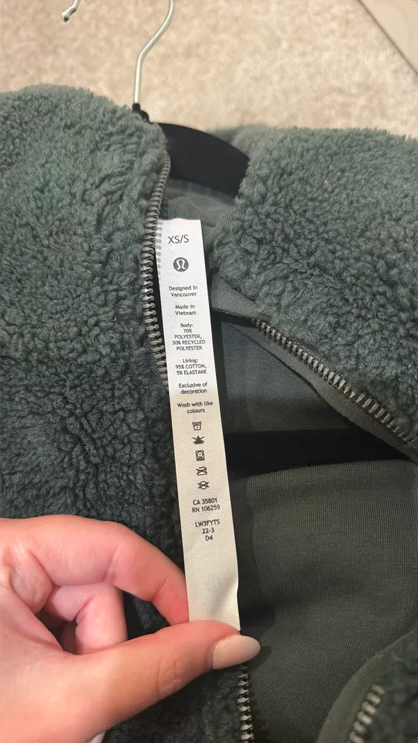 Lululemon Fleece Scuba Hoodie - Image 6