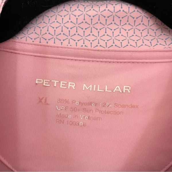 Peter Millar Lightweight Sun Shirt Pink UPF 50 - Image 8
