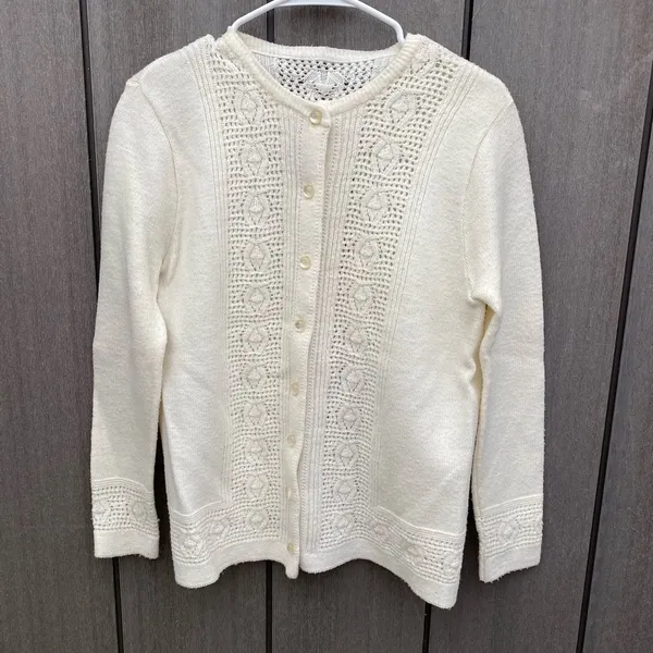 Vintage‎ Cardigan Sweater - Image 5