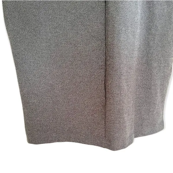 Banana Republic factory charcoal fitted knit midi dress 14 NWT - Image 3