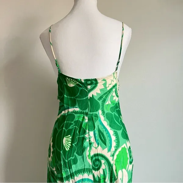 Anthropologie Farm Rio Tropical Groove Circle Cut Out Midi Dress Small - Image 8