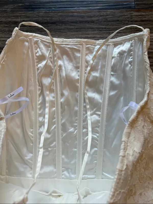 Lulu's Ivory Lace Mini Slip Dress - Image 5