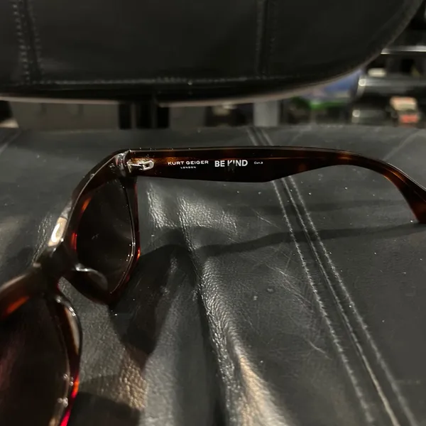 Kurt Geiger London Brown Cat-Eye Sunglasses - Image 11