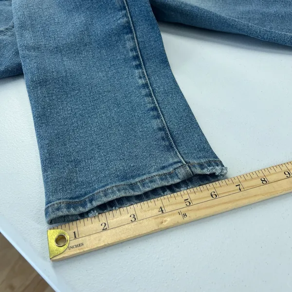 Good American Good Jeans Womens 6 Blue‎ Medium Wash Denim High Rise Distressed - Image 13
