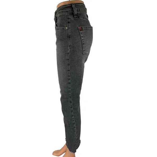 Urban Outfitters BDG Kick Flare Black High Rise Cropped Bootcut Denim Jeans 27 - Image 2