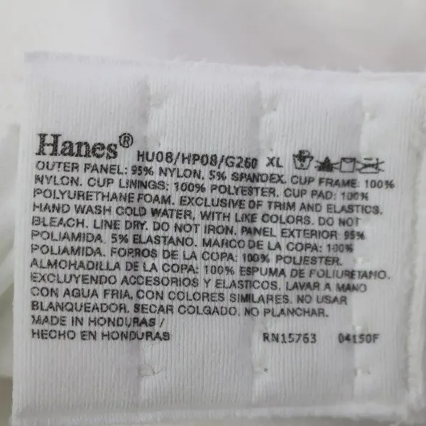 ladies NWT HANES Bra - Image 5