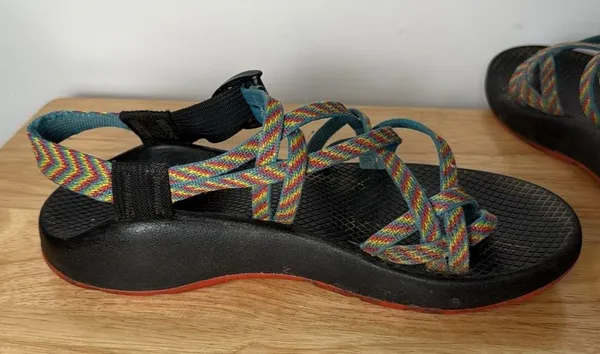 Chaco ZX 2 Rainbow Yampa Fiesta Hiking Water Vibram Strappy Sandals Women 8 - Image 7