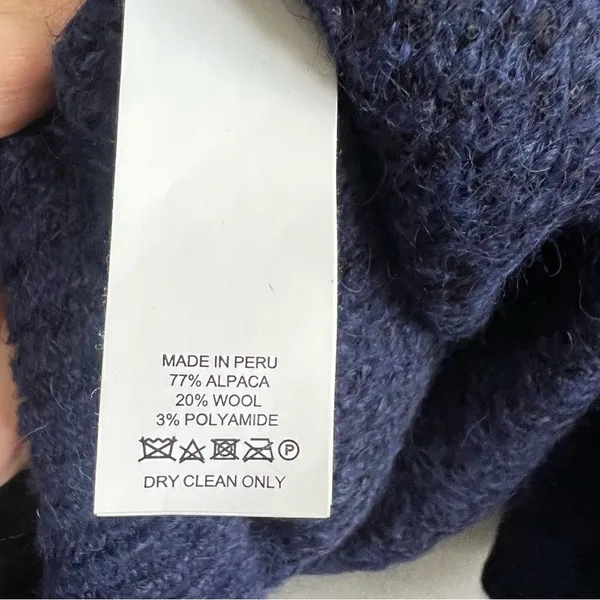 Kate Spade Leopard Print Alpaca Wool Blend Sweater Size Small - Image 9