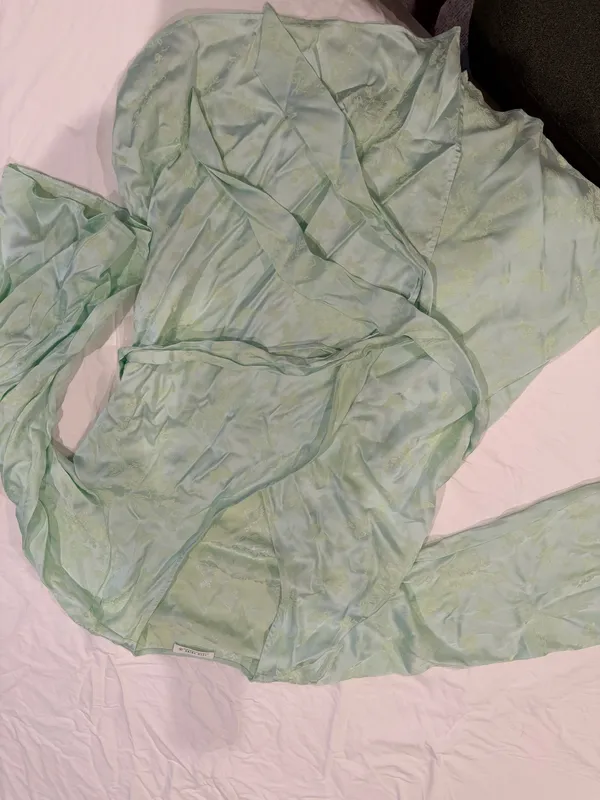 12th Tribe Light Green Robe - Image 4
