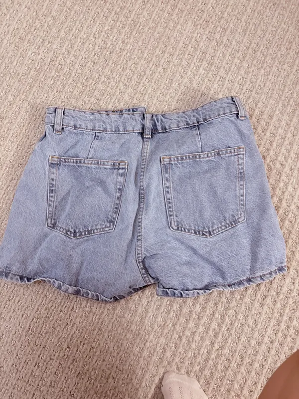 ZARA Jean Skirt Denim Small - Image 3