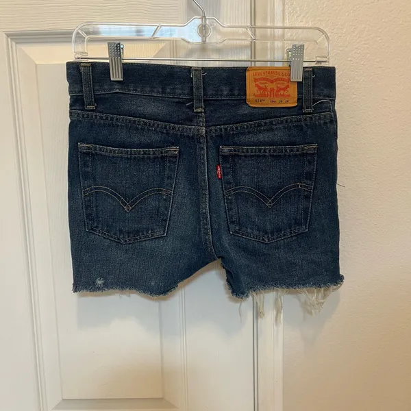 Levi’s 514 Slim Straight Denim Shorts - Image 3