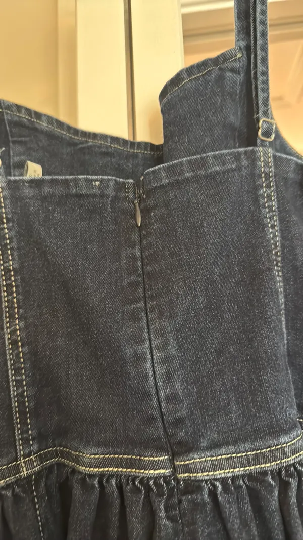 Denim Dress Blue - Image 4