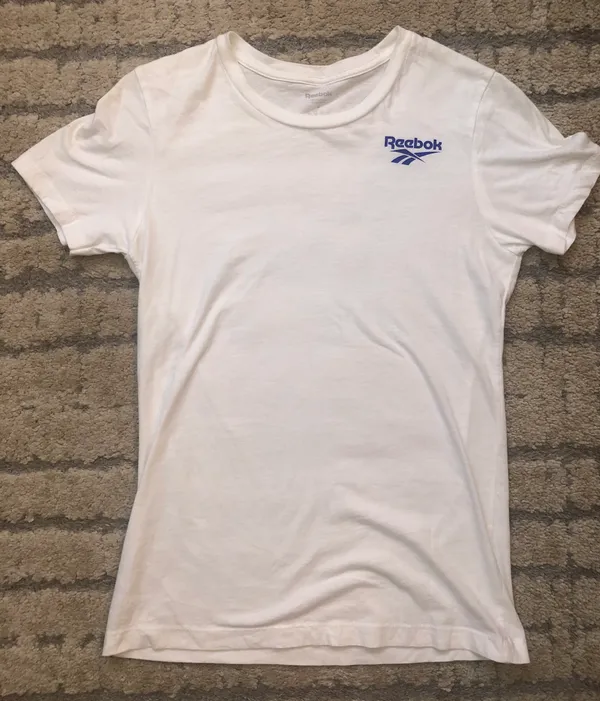 Reebok White Cotton Top - Image 2