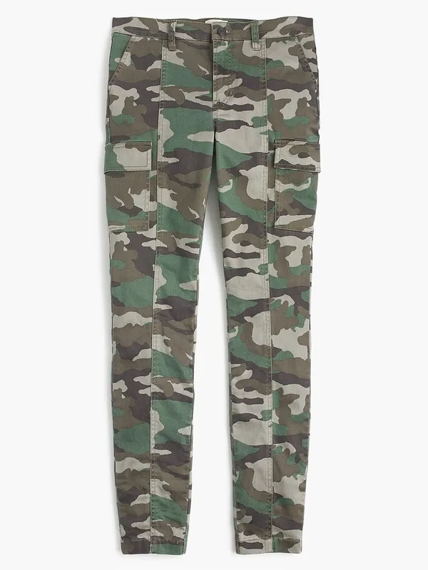 J. Crew Women’s Camo Cargo Toothpick Pants - 26 - Image 8