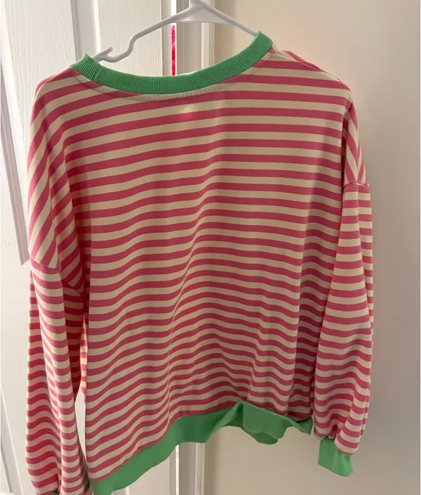 Amazon Sweatshirt Crewneck Striped - Image 4